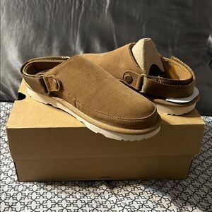 UGG Tan Suede Goldenstar Clog